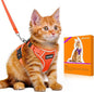 Halypet Cat Harness and Leash Set Escape Proof Adjustable Cat Leash Comfortable by DOMoreWithYourPet