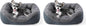 INVENHO Small Dog Bed for Small Dogs, Cat Beds for Indoor Cats Washable by INVENHO