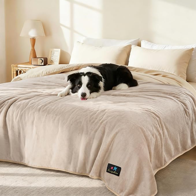 Luciphia Waterproof Pet Blanket, Liquid Pee Proof Dog Blanket by luciphia