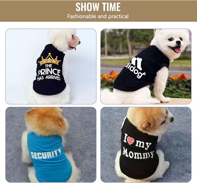 Customized Dog Shirt Custom Pet Clothes T Shirts - Image 6