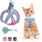 SCENEREAL Cat Harness and Leash Set Escape Proof, Adjustable Soft Air Mesh by SCENEREAL