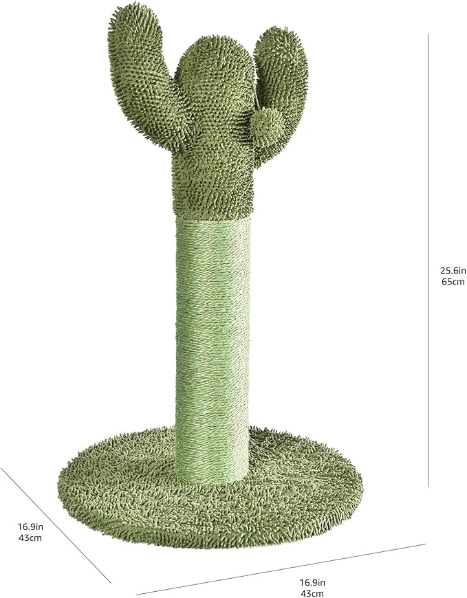 Amazon Basics Cat Scratching Post, Indoor Cactus - Image 5