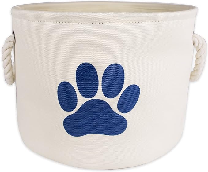 Bone Dry Pet Storage Collection Collapsible Bin, Medium Round by BoneDry