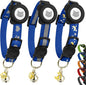 Cat Collar with AirTag Holders, Reflective Breakaway Safety Collars, Bells and by BemixPets