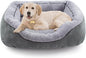 INVENHO Medium Dog Beds for Medium Dogs Washable, Rectangle Dog Bed Medium Size by INVENHO