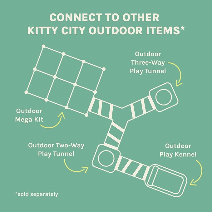 Kitty City Outdoor Catio Furniture and Play Kits - Image 5