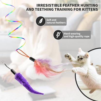 Interactive Cat Toys for Indoor Cats, Automatic Hanging Electric Cat Teaser - Image 9