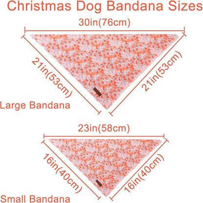 Summer Dog Bandana, UP URARA PUP Orange Bandana - Image 4