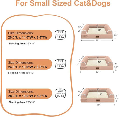 Small Dog Bed Orthopedic Washable: Beds Bolster Small Sized Dogs Cats Bed Egg - Image 6