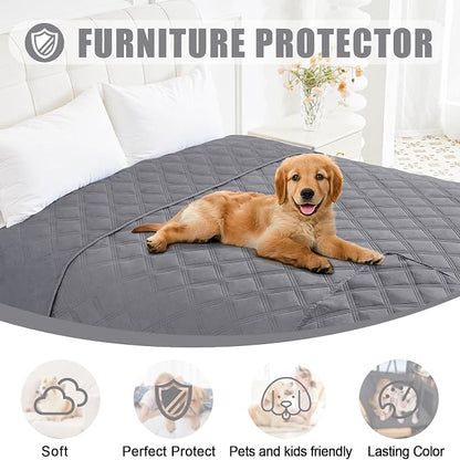 Smiry Waterproof Dog Bed Cover Blanket 52x82, Soft Reversible Pet Blanket - Image 8