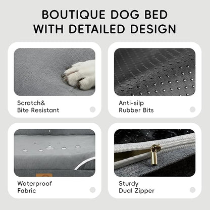 Homemate Dog Bed Large Sized Dog: 42x30 inch Orthopedic Large Dogs Bed XL - Image 6