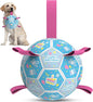 QDAN Dog Birthday Toys, Soccer Ball by QDAN