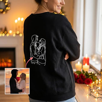 Easycosy Custom Sweatshirt for Couples Men Women, Personalized Hoodies - Image 7