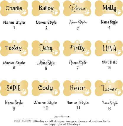 Ultra Joys Dog Tags Personalized - Image 4