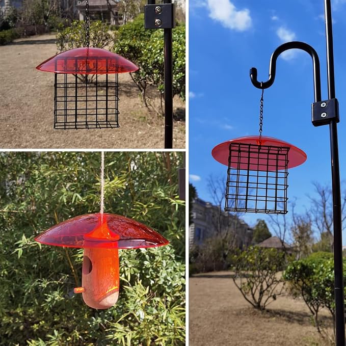 8" Mini Weather Guard for Bird Feeder - Image 4