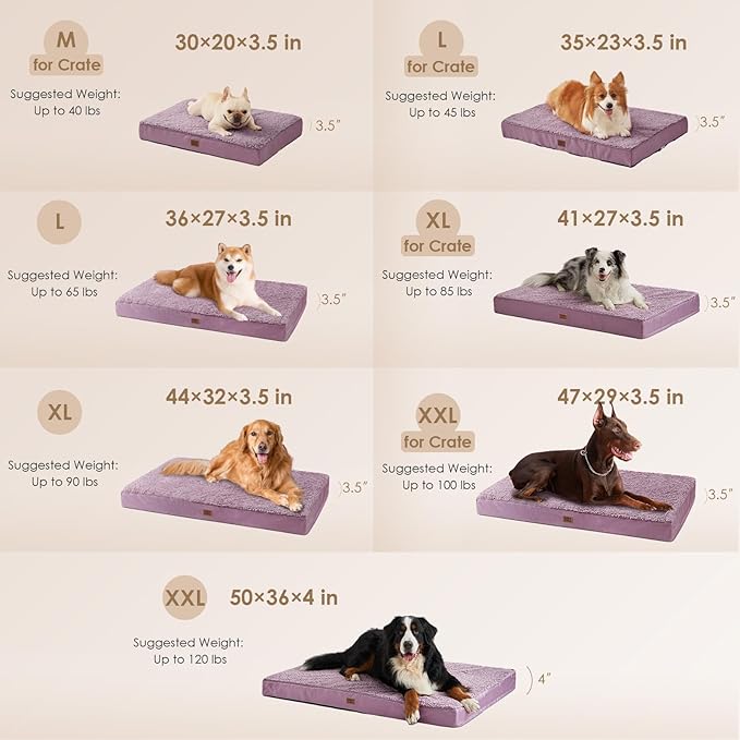 EHEYCIGA Orthopedic XL Dog Beds - Image 2