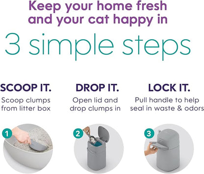Bundle of Litter Genie Easy Roll Pail | Cat Litter Box Waste Disposal System - Image 6