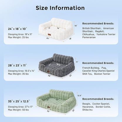 Small Dog Sofa - Orthopedic Cat Sofa Bed - Image 2