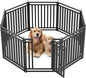 Dog Playpen Metal Dog Fence Outdoor by Petorldog