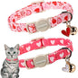 Valentine's Day Cat Collar, 2 Pack Cat Collars Breakaway by DOGWONG