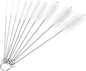 CiaraQ Bottle Cleaning Brushes, 8 Inch Nylon Tube Brush Set, Cleaner by CiaraQ