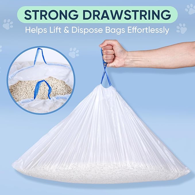 160 Count Cat Litter Box Liners Compatible - Image 4