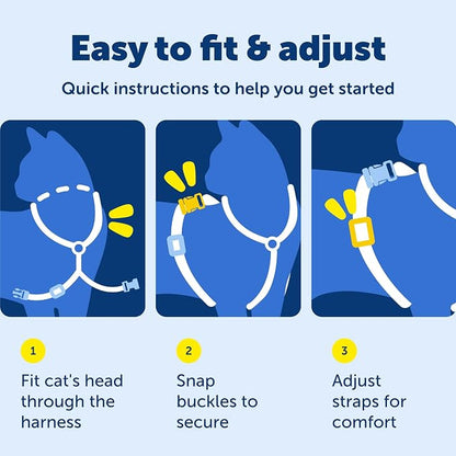 PetSafe Come With Me Kitty Cat Harness & Bungee Leash - Image 9