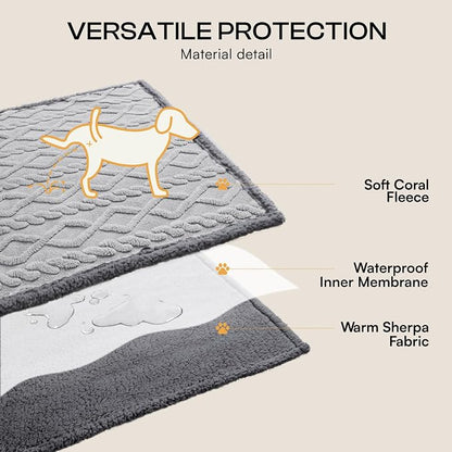 Luciphia Waterproof Pet Blanket, Liquid Pee Proof Dog Blanket - Image 3