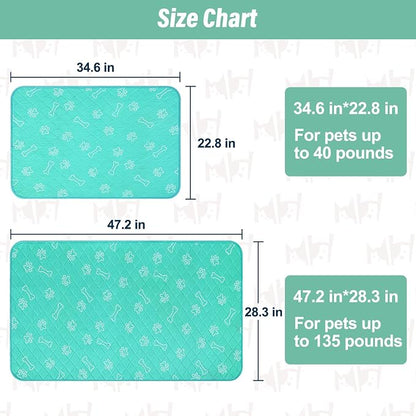 BEAUTYZOO Upgraded Dog Self Cooling Mat Ice Silk Chill Pads - Image 7
