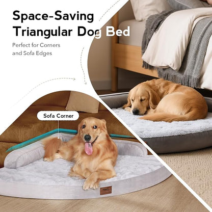 Large Dog Bed - XL Orthopedic Egg-Crate Memory Foam Dog Beds - Image 8