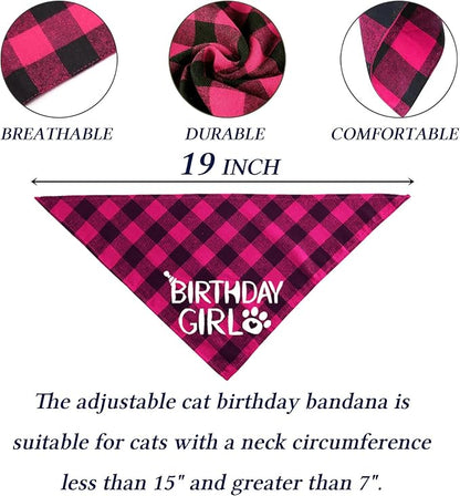 STMK Cat Birthday Decorations, Cat Birthday Hat - Image 5