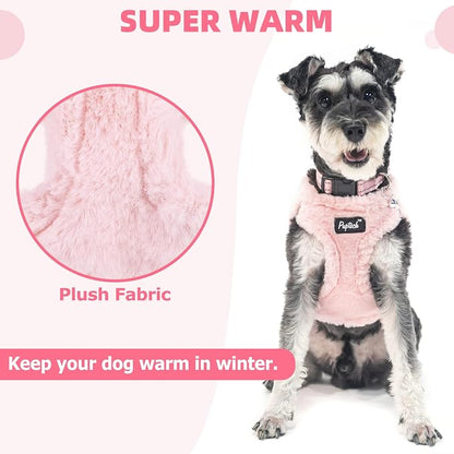 PUPTECK Adjustable Dog Harness Collar and Leash Set Step in No Pull Pet Harness - Image 3