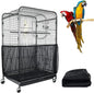 ASOCEA Extra Large Bird Cage Seed Catcher Guard Universal Birdcage Cover Nylon by ASOCEA