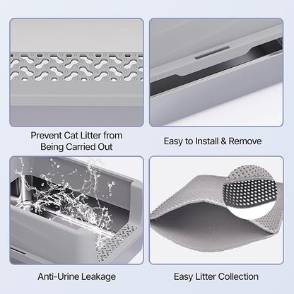 Henkelion Stainless Steel Cat Litter Box - Image 4