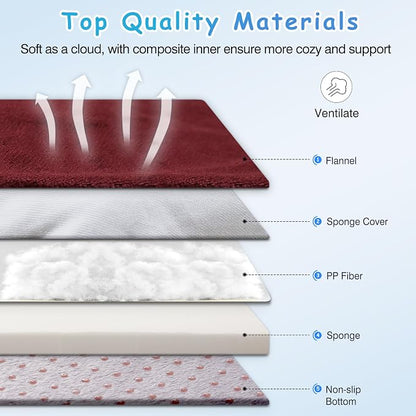 Magic Dog Super Soft Large Dog Bed, 39 Inches Orthopedic Foam Pet Beds - Image 6
