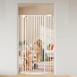 59“ Extra Tall Cat Gate for Doorway: 33.4-37.4” Wide Pet Gate, Auto Close/One by Mudanku