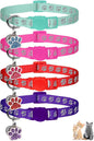 4PCS Breakaway Cat Collars, Reflective Cat Collar by Unknown