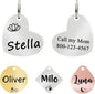 Ultra Joys Cat ID Tag Personalized Pet Tags, Durable Stainless Steel Small Pet by UltraJoys