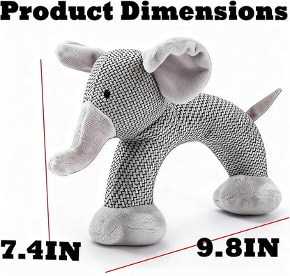 Linen Safari Companions, Squeaky Dog Chew Animals, - Image 7