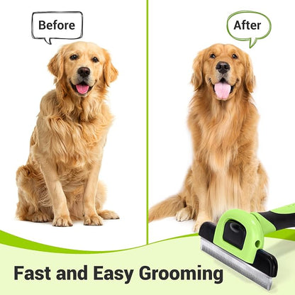 MIU COLOR Pet Grooming Brush, Deshedding Tool - Image 4