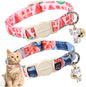 ARING PET 2 Pack Cat Collar-Cute Cotton Cat Collar by ARINGPET