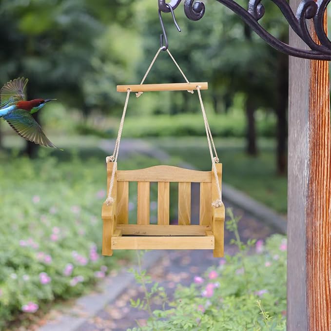 Notakia Set of 2 Swing Wild Bird Feeder Stand - Image 9