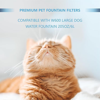 Cat Water Fountain Charcoal Replacement Filters Compatible - Image 3