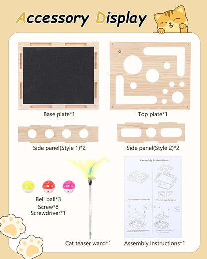 Cat Interactive Box Puzzle Toy - Image 7
