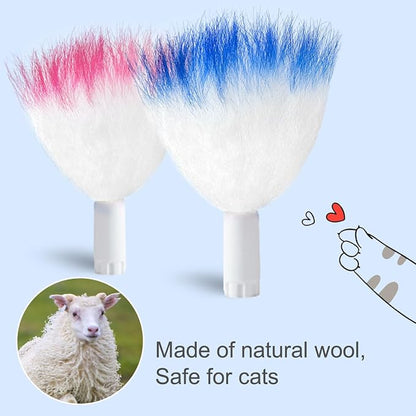 ORSDA 6PCS Feathers Replacement ONLY Interactive Cat Toys - Image 7