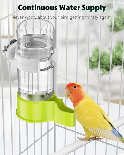 Pawfly Bird Water Dispenser, Automatic Water Feeder, Plastic Bird Cage Dispenser - Image 6