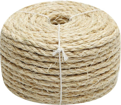 Cat Natural Sisal Rope 8mm 98-Feet by Juomid