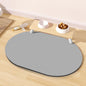 Dog Food Mat 20''x12'', Small Pet Feeding Mat, Non-Slip Rubber Pet Food Mat by METEOROCK