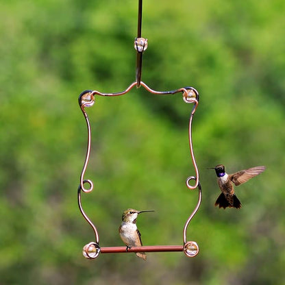 Perky-Pet Copper Beaded Hummingbird Swing - Image 8