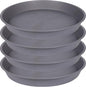 4 Pack of 18 19 inch Plant Saucer Round, Deep Plant Saucers by Bleuhome